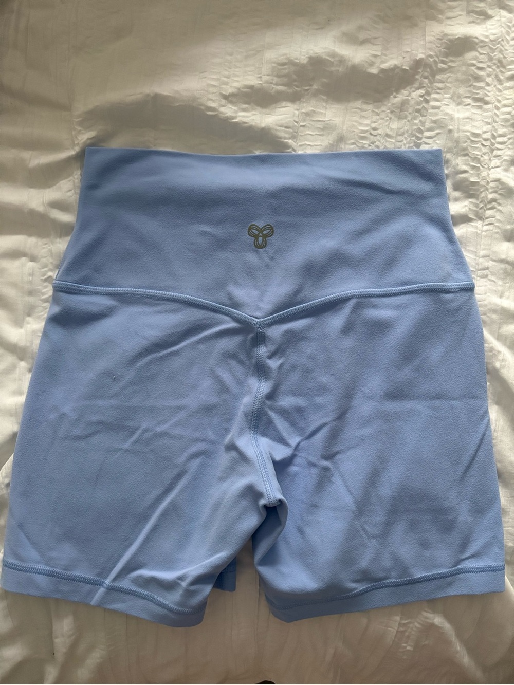 Aritzia Butter Cheeky Hi-Rise 5” Short- Dayflower Blue
